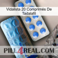 Vidalista 20 Comprimés De Tadalafil 40